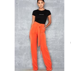Mistress Rocks Orange Dressy Pants